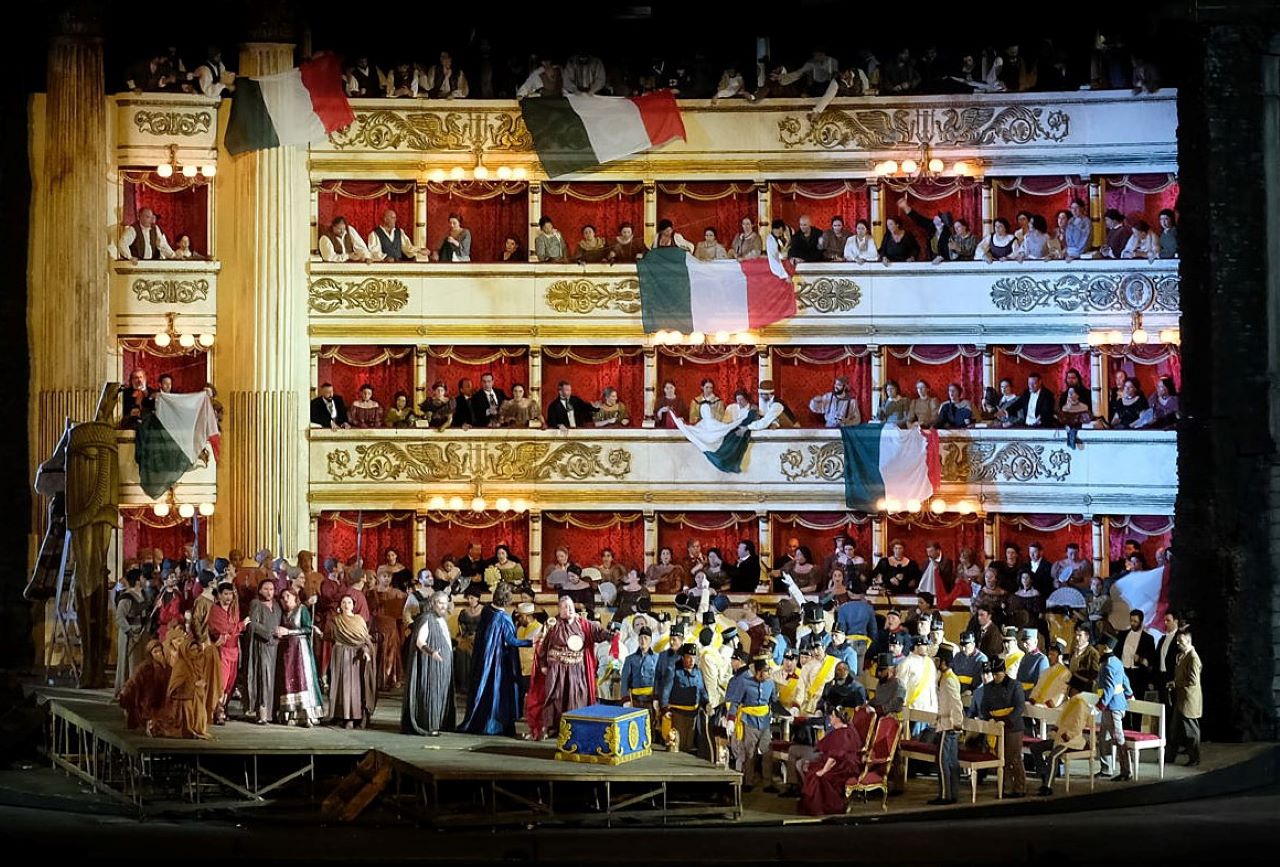 Nabucco at the Arena